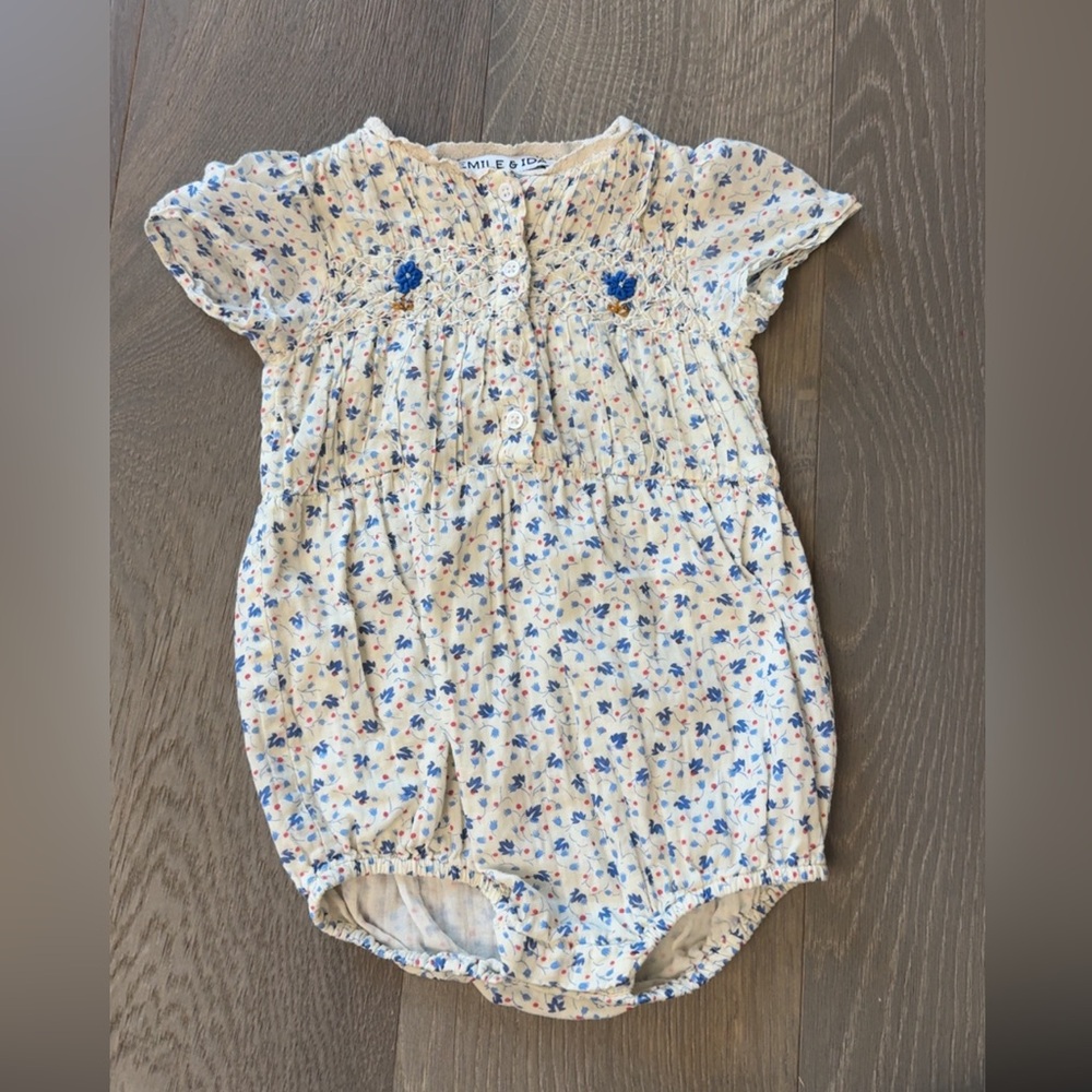 Emile & Ida Floral Top (bodysuit)